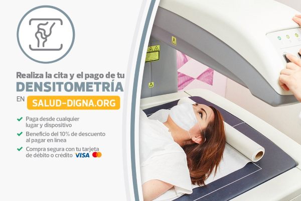 Recomendaciones y costo de una Densitometría Ósea en Salud Digna
