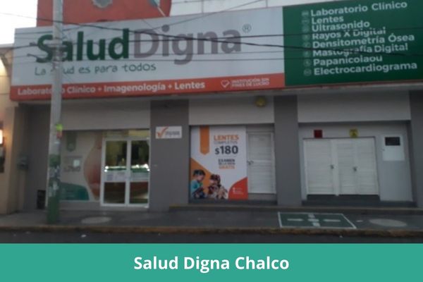 Laboratorio Salud Digna Chalco ❤️ Horario, teléfono, precios, opiniones, fotos, citas, resultados y servicios en línea