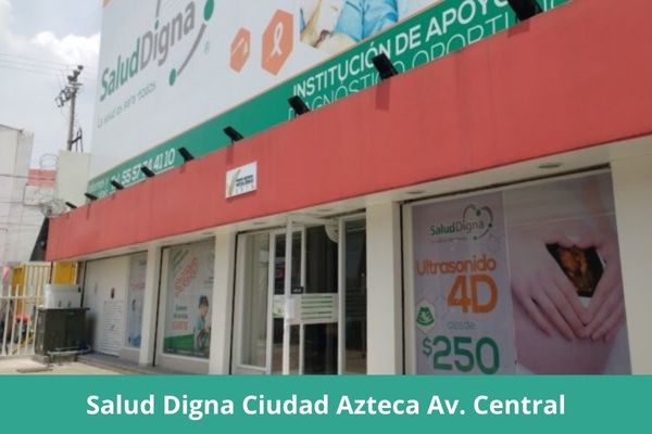 Laboratorio Salud Digna Ciudad Azteca Av. Central ❤️ Horario, teléfono, precios, opiniones, fotos, citas, resultados y servicios en línea