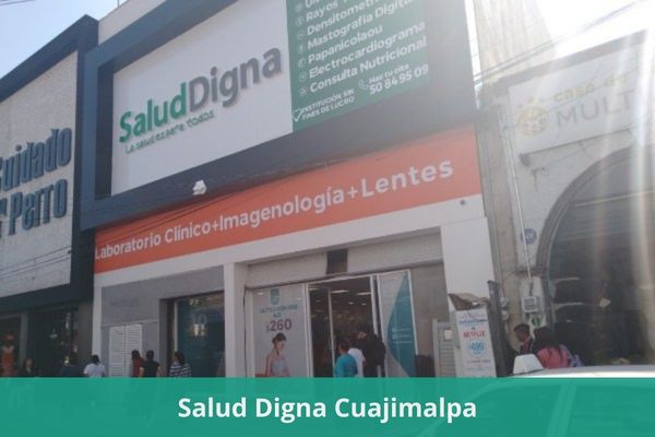 Laboratorio Salud Digna Cuajimalpa ❤️ Horario, teléfono, precios, opiniones, fotos, citas, resultados y servicios en línea