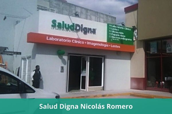 Laboratorio Salud Digna Nicolás Romero ❤️ Horario, teléfono, precios, opiniones, fotos, citas, resultados y servicios en línea