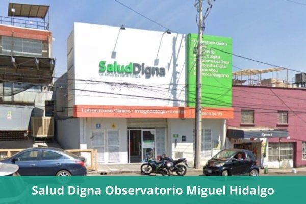 Laboratorio Salud Digna Observatorio Miguel Hidalgo ❤️ Horario, teléfono, precios, opiniones, fotos, citas, resultados y servicios en línea