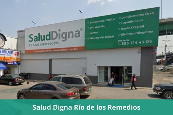 Laboratorio Salud Digna Río de los Remedios ❤️ Horario, teléfono, precios, opiniones, fotos, citas, resultados y servicios en línea