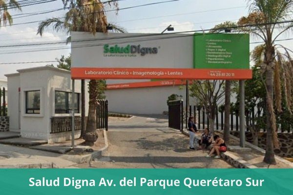 Laboratorio Salud Digna Av. del Parque Querétaro Sur ❤️ Horario, teléfono, precios, opiniones, fotos, citas, resultados y servicios en línea