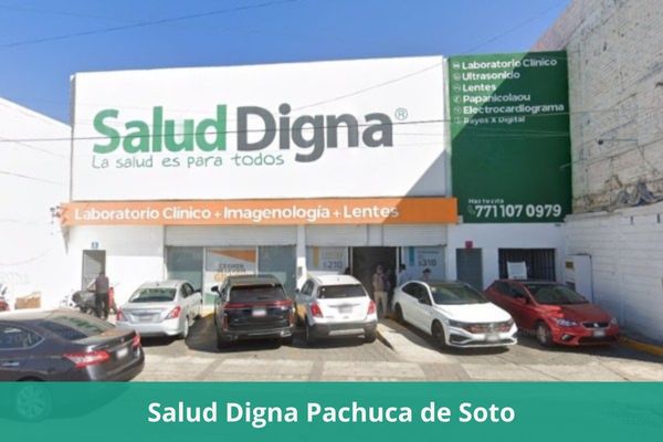 Laboratorio Salud Digna Pachuca de Soto ❤️ Horario, teléfono, precios, opiniones, fotos, citas, resultados y servicios en línea